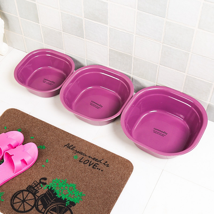 Xin you household plastic basin square thickened baby washbasin small children washing vegetables washing feet washing basin wholesale